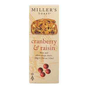 Artisan Biscuits Miller's Toast Cranberry & Raisin 100g  6