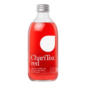 ChariTea Red Iced Rooibos Tea With Passion Fruit 330ml   12