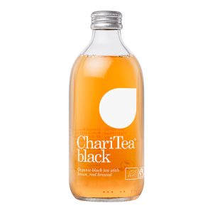 ChariTea Black Iced Black Tea With Lemon 330ml   12