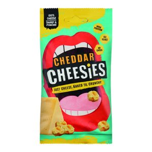Cheesies Cheddar Crunchy Popped Cheese 20g   12