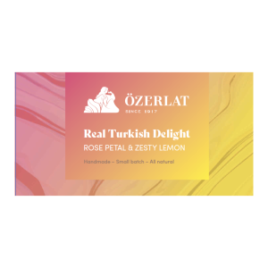 Ozerlat Real Turkish delight - Rose & Lemon 150g   6